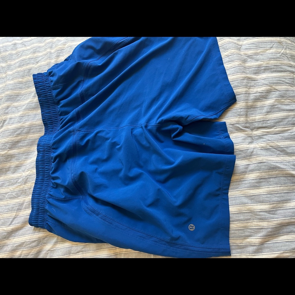 Mens XL blue Lulu Lemon Shorts.
